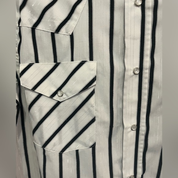 Vintage MWG Original Western Shirt – 22.5” P2P - Men’s Size Medium - Picture 3 of 5